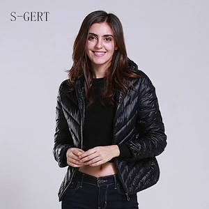 Puffer Down Coat Warm Short Women Ultralight Winter Down Jackets