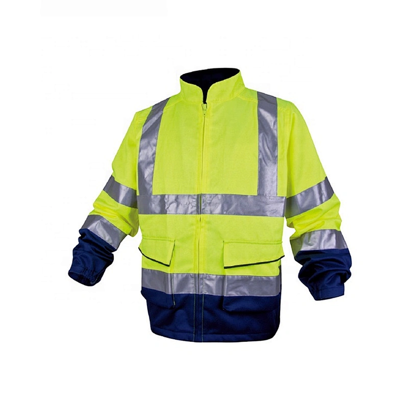 Oem Odm Reflective Men Jacket Manufacturers Hooded Fashion Construction Jackets Reflective From Ruiniu Factory