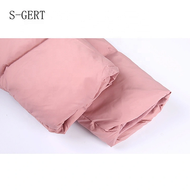 High Quality Pink White Duck Down Child Coat Clothes Children Cute Girl Jacket For Girls