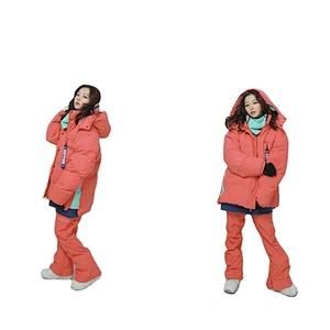 OEM/ODM Winter Professional Zipper Ski Clothing Woman Wear Girls Snow Suit Women