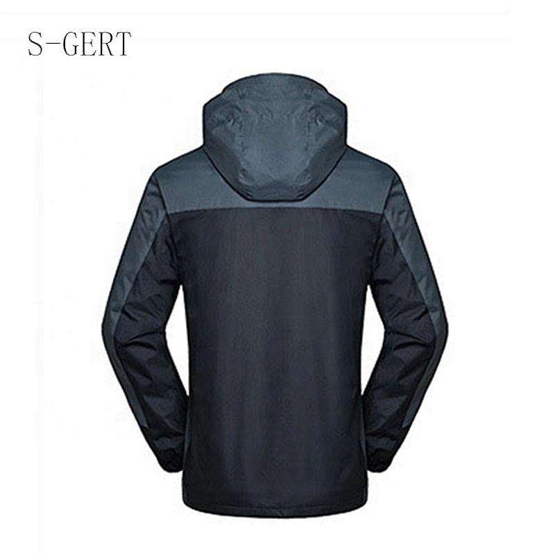 Camping Wear Thermal Warm Plus Size Rain Winter Coat 2 In 1 Men Windbreaker Jacket Custom