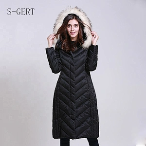 Guangzhou Waterproof Polyester Ultra Light Packable Black Puffer Womens Winter Down Jacket