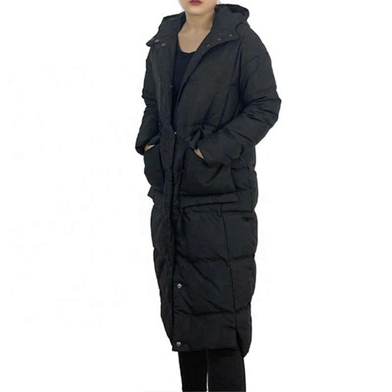 Oem Odm Casaca Calentador Women'S Ladies Down Jacket Long Sport Puffer Jackets From Ruiniu Manufacturer
