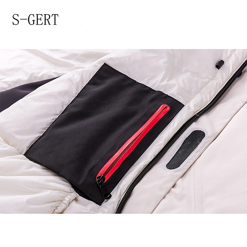 OEM ODM RUINIU White Fashionable Three In One Coat Wind Breaker Waterproof Fabric Outdoor Trekking Jacket With Hood