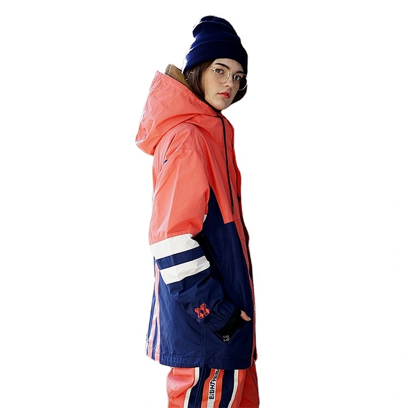 OEM/ODM Softshell Pink Knee Patch Snowboard Trousers Waterproof Ski Snow Pants