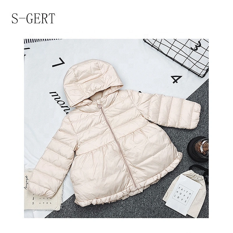 Whole Sale Winter Girl Kids Children's Boutique Clothes Jacket Coat Clothing For Girls