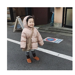 Hoodie Pullover Down Jacket Manufactures Winter Wear Children Clothes Girls