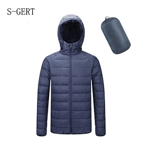 Oem Odm Custom Winter Ultra Light Coat Casaca Invierno Mens Down Puffer Jacket From Ruiniu Factory