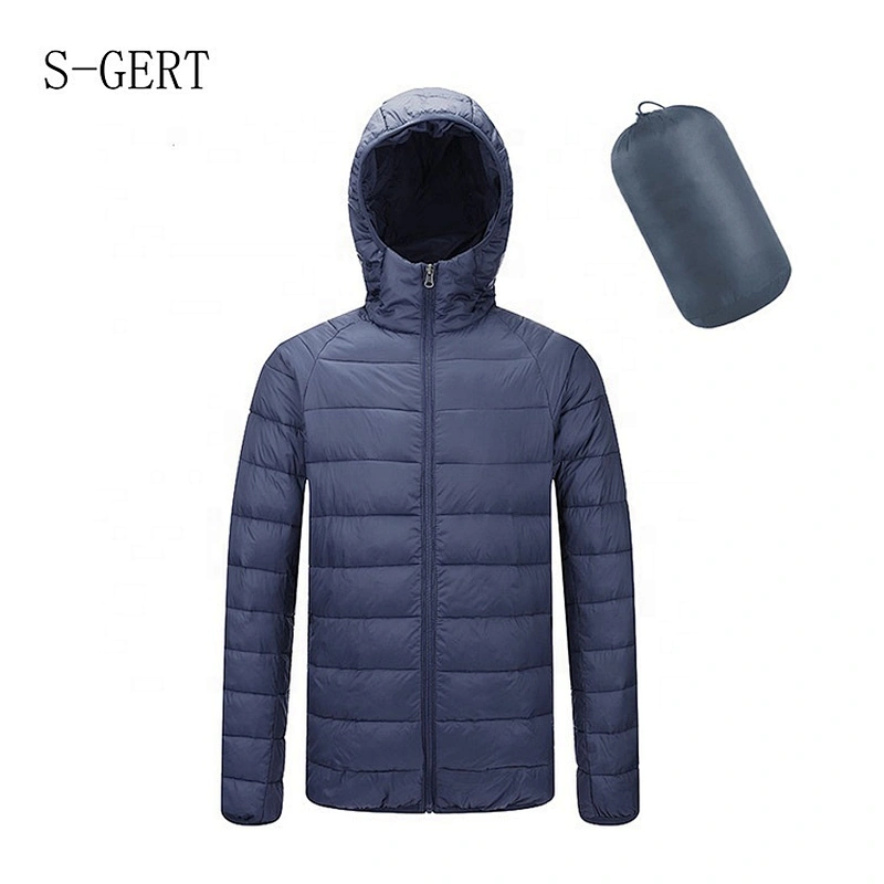 Oem Odm Custom Winter Ultra Light Coat Casaca Invierno Mens Down Puffer Jacket From Ruiniu Factory