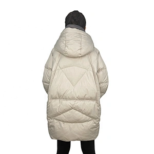 Oem Odm Doudoune Chaufante Outerwear Heavy Coat Woman Light Goose Down Jacket From Ruiniu Manufacturer