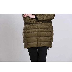 Breathable Softshell Winter Ladies Eleg Coat Down Parka Jacket