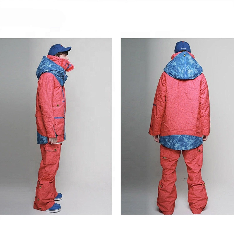 OEM ODM Breathable Waterproof Down Boy Snow Suit Snowboarding Jackets Waterproof