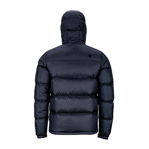 Oem Odm Custom Light Down Hooded Jacket Puffer Down Fill Mens Duck Goose Down Jacket