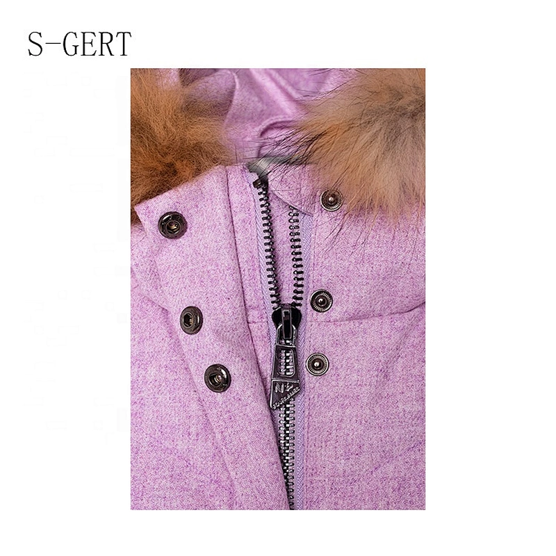 Hoodie Tweed Office Long Down Duck Womens Down Plus Size Padded Puffer Coat