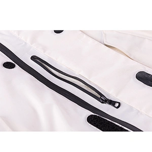 OEM/ODM White Jacket Raincoat Waterproof Streetwear Windbreaker