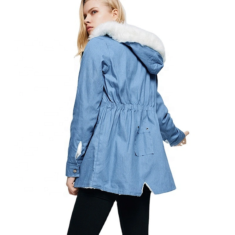 Oem Odm Cotton Padded Ladies' Casual Jacket Winter Long Coat Women Casacas Parka Por Mayor Custom Cotton Jackets