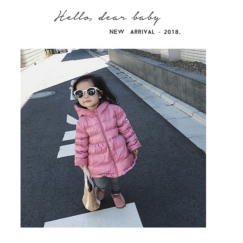Stock Cheap Winter Kids Girl Down Jacket Coat Dress Children'S Boutique Clothes