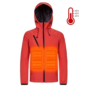 OEM ODM Brand Hoodie Waterproof Plain Windbreaker Outdoor Sport Women Heated Jacket