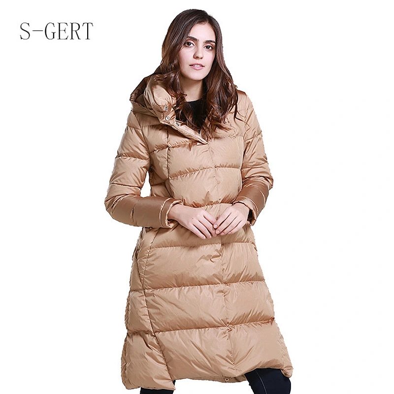 Winter Outdoor Waterproof Down Hoodi Women Jacket Parka