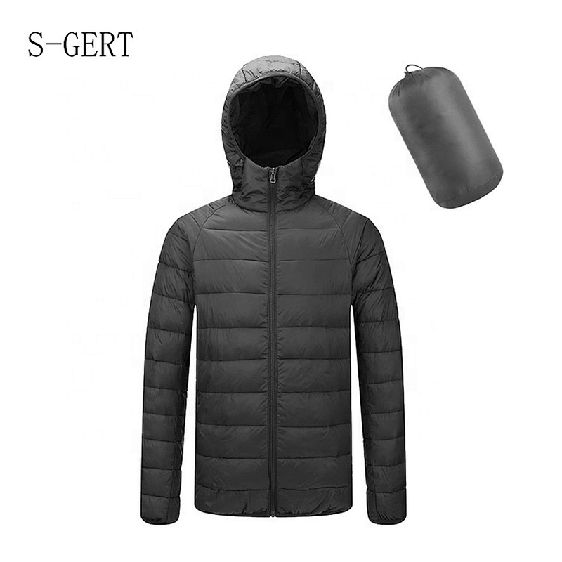 Oem Odm Custom Winter Ultra Light Coat Casaca Invierno Mens Down Puffer Jacket From Ruiniu Factory