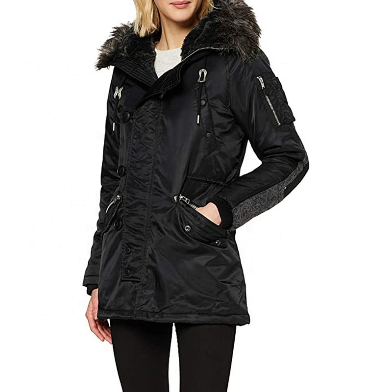 Women Coats Winter Custom Logo Puffer Duck Down Jacket Women Warm