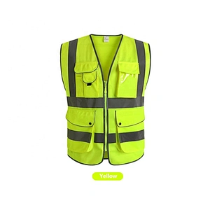 Oem Odm Safety Reflective Vest Short Custom High Visibility Safety Reflective Vest From Ruiniu Factory