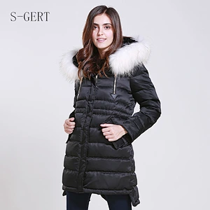 Goose Down Puffer Jacket Winter Light Ultra Light Down Packable Jacket Women