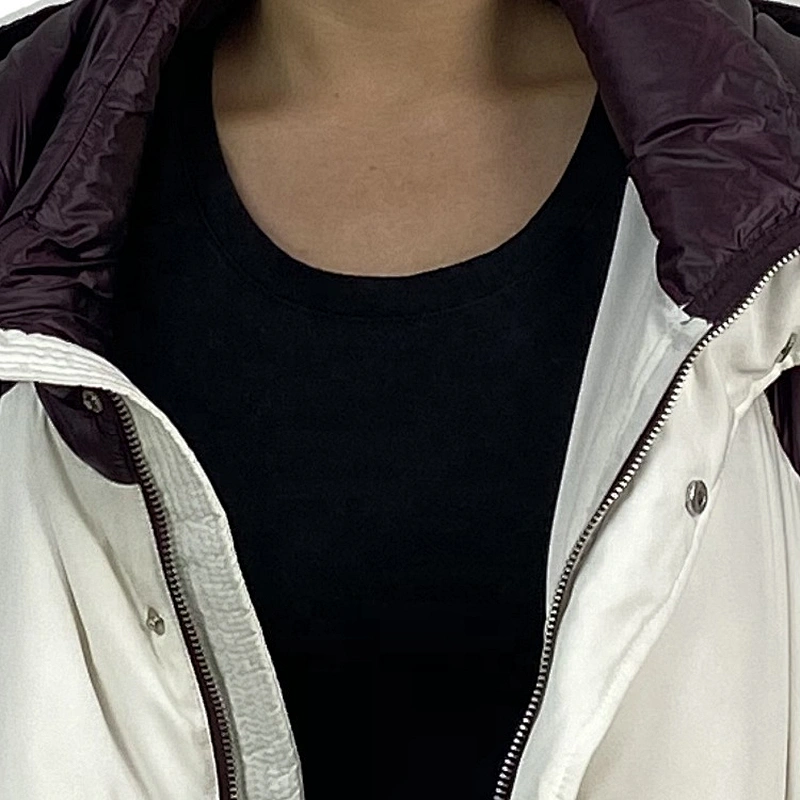 Oem Odm Custom Casacas De Invierno Para Nonas Puffy Down Jacket Winter Women Short Puffer Jacket From Ruiniu Factory
