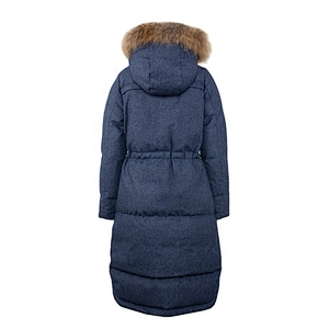 High Quality Winter Warm Wool Hoodie Casual Long Quilted Coat Women Winter Thick Jacket