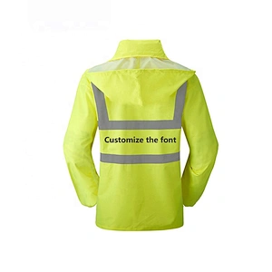 Oem Odm Ruiniu Customized Logo Construction Workwear Security Police Reflective Jackets With Reflect