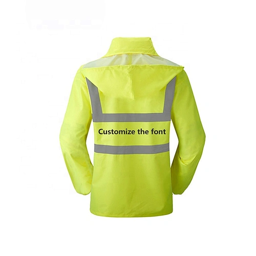 Oem Odm Ruiniu Customized Logo Construction Workwear Security Police Reflective Jackets With Reflect