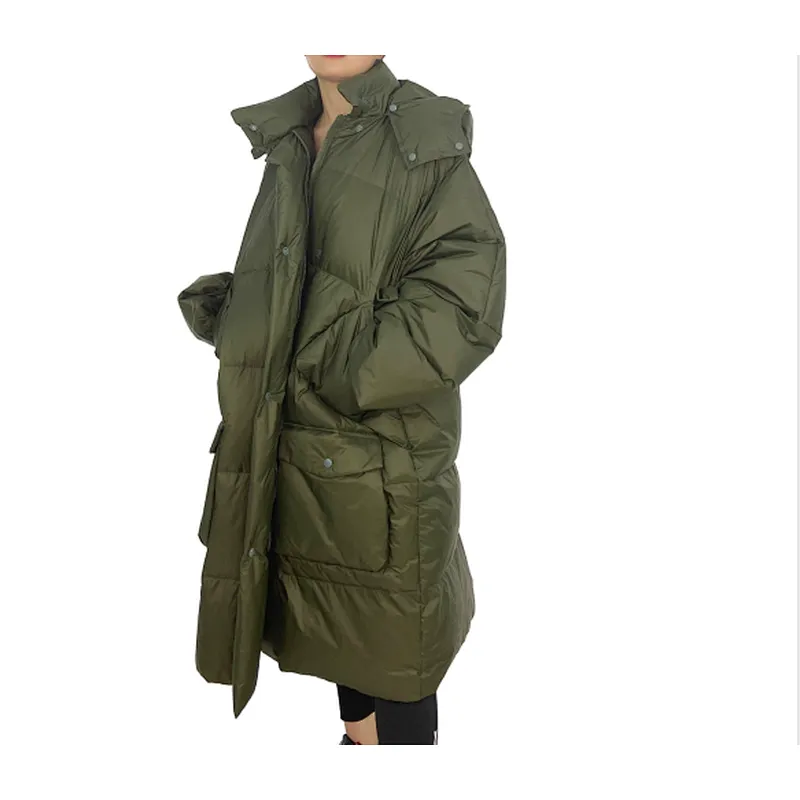 Oem Odm Custom Doudoune Jacket Outerwear Goose Puffer Coat Woman Jacket From Ruiniu Factory