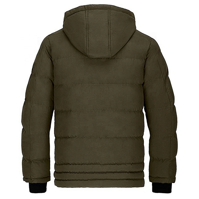 Oem Odm Custom Fashion Cold Winter Jacket Casual Ultra Light Men'S Down Coat 90/10 Down Hood Jacket For Men