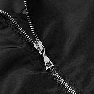 Oem Odm Oversize Windbreaker Black Bomber Jacket Para Hombre Casacas Piloto From Ruiniu Manufacturer