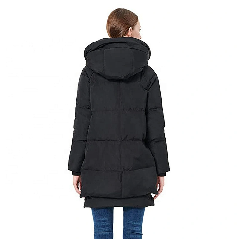Oem Odm Ladies Winter Coats Long Puffer Women Duck Down Feather Jackets
