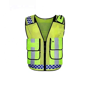 Oem Odm Ruiniu Manufacturer Reflective Construction Vest Large Motorcycle Safety Vest Reflective With Pocket