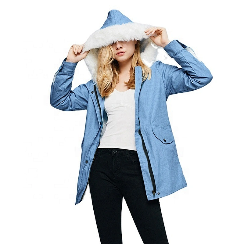 Oem Odm Cotton Padded Ladies' Casual Jacket Winter Long Coat Women Casacas Parka Por Mayor Custom Cotton Jackets