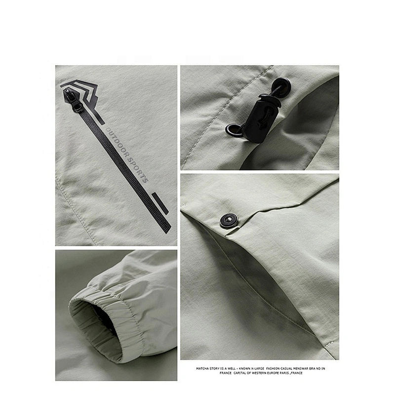 OEM/ODM Windbreaker Custom Long Outdoor Waterproof Riding Jacket