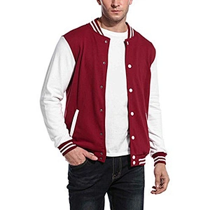 Oem Odm Military Jacket Men Thick Varsity Baseball Bomber Jacket Men