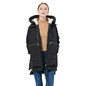 Oem Odm Ladies Winter Coats Long Puffer Women Duck Down Feather Jackets