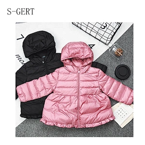 Whole Sale Winter Girl Kids Children's Boutique Clothes Jacket Coat Clothing For Girls