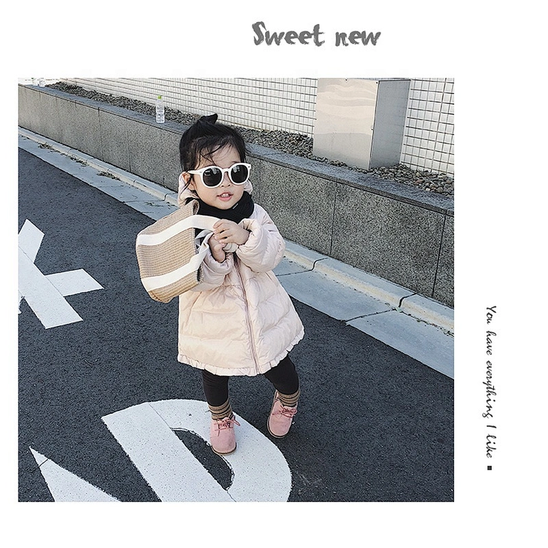 Stock Cheap Winter Kids Girl Down Jacket Coat Dress Children'S Boutique Clothes