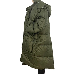 Oem Odm Custom Doudoune Jacket Outerwear Goose Puffer Coat Woman Jacket From Ruiniu Factory
