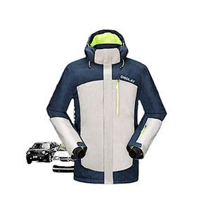 OEM/ODM RIUNIU Mountain Snow Waterproof Ski Jacket Detachable Hood Windproof Fleece Parka Rain Jacket Winter Coat