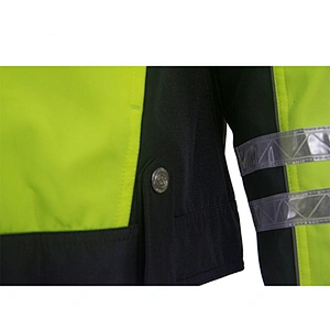 OEM ODM Workwear Rescue Construction Reflective Jacket Safety 3M High Visibility Custom Jacket Reflective