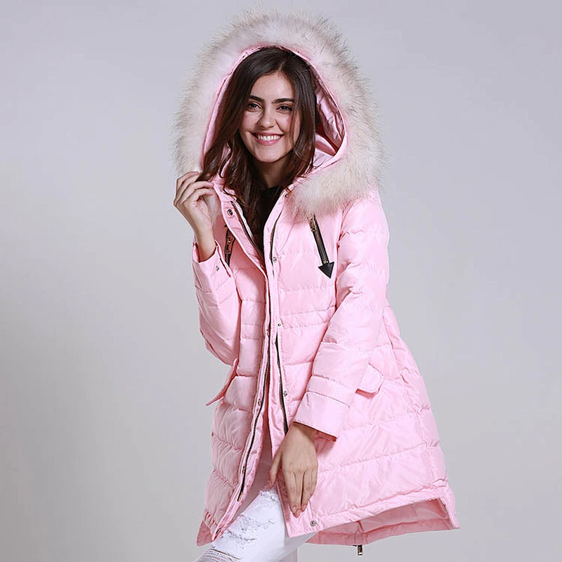 Custom Fashion Light Duck Woman Down Jacket