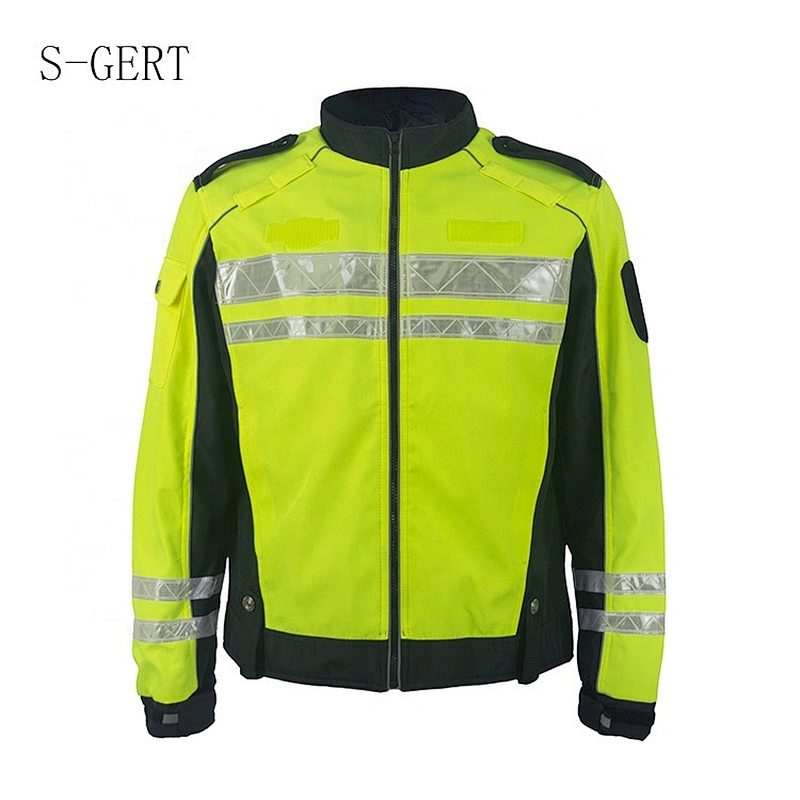 Custom Windbreaker Waterproof High Visible Reflective Safety Jacket