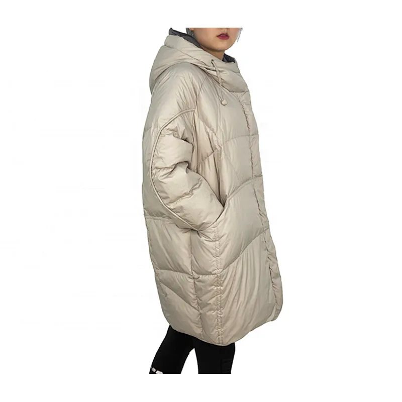 Oem Odm Doudoune Chaufante Outerwear Heavy Coat Woman Light Goose Down Jacket From Ruiniu Manufacturer