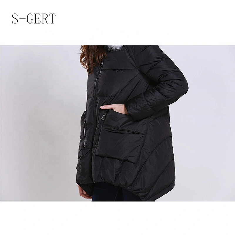 Hot Sale Waterproof Down Coat Canada Style Design Zipper Duck Down Jacket Women