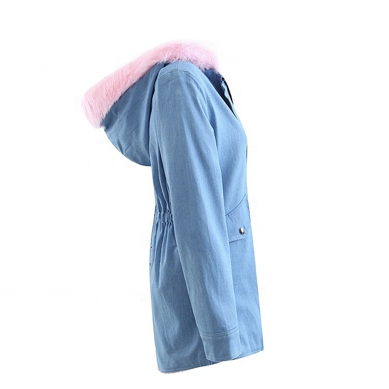 Oem Odm Cotton Padded Ladies' Casual Jacket Winter Long Coat Women Casacas Parka Por Mayor Custom Cotton Jackets